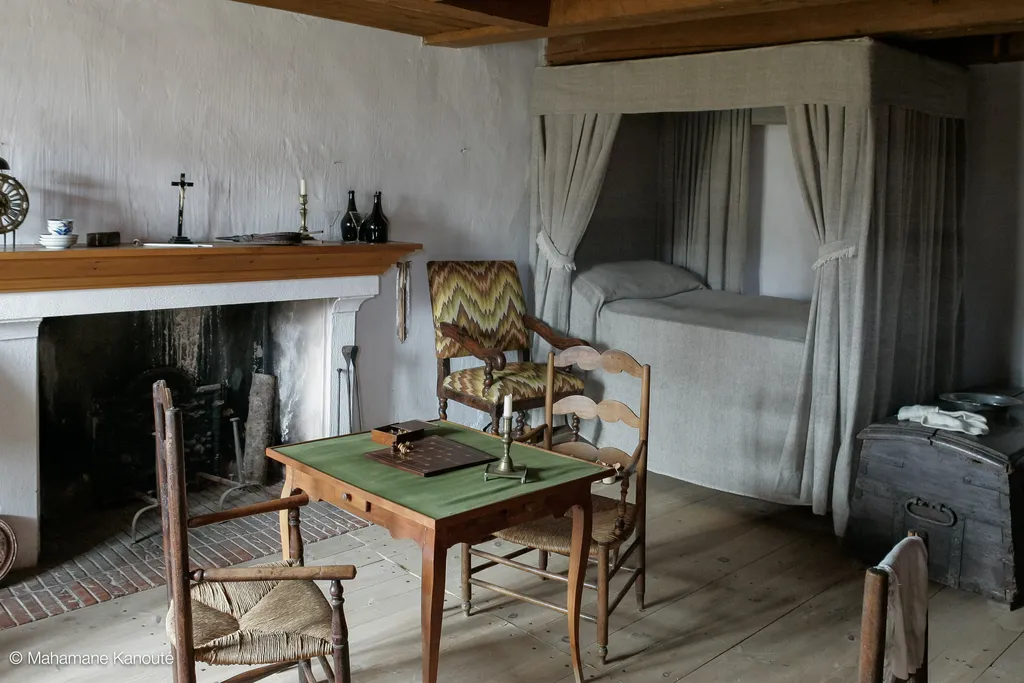 Chambre d'officier/Forteresse de Louisbourg